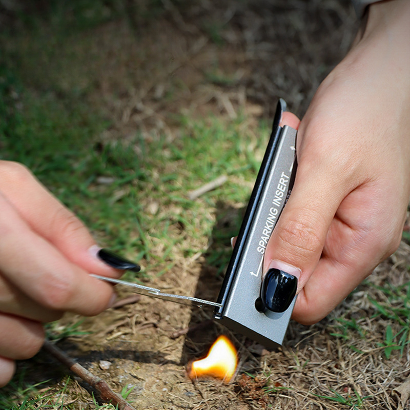 Fire Starting Kit - 방수 마그네슘 플린트 & 스틸 스틱