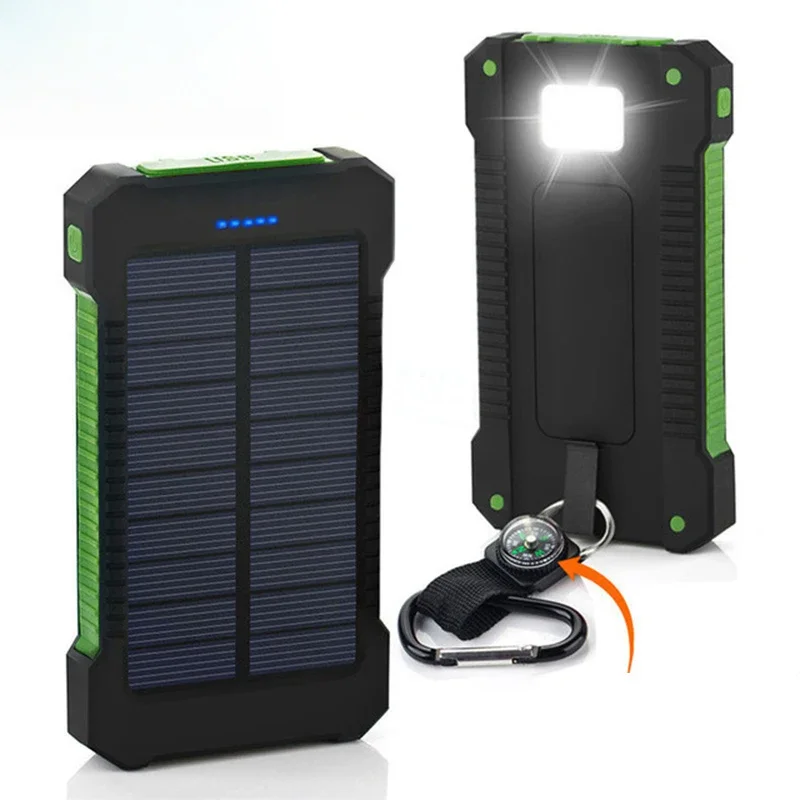20000mAh 휴대용 태양광 보조베터리 방수 외장 배 - Solar Emergency Charger 리뷰 및 가격