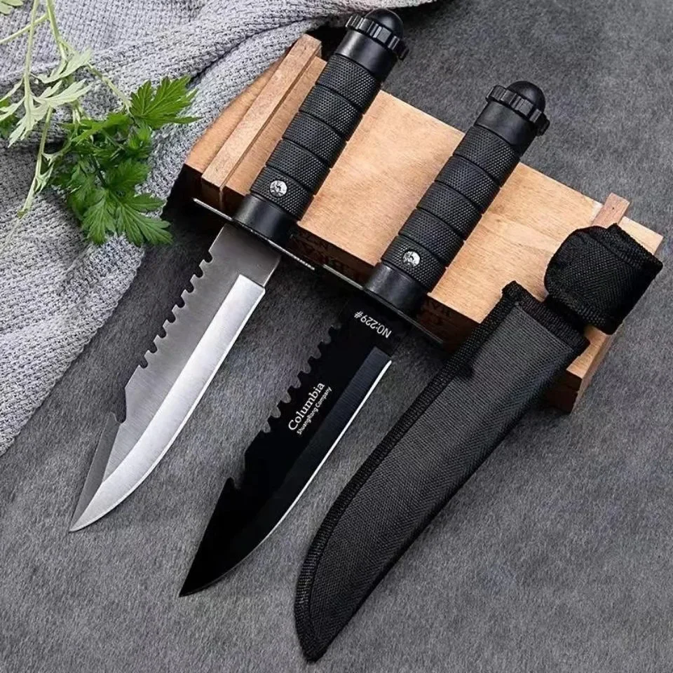 7CR17MOV 캠핑 야외용 직선 나이프 정글 캠핑 주 - Bushcraft Knife Fixed 리뷰 및 가격