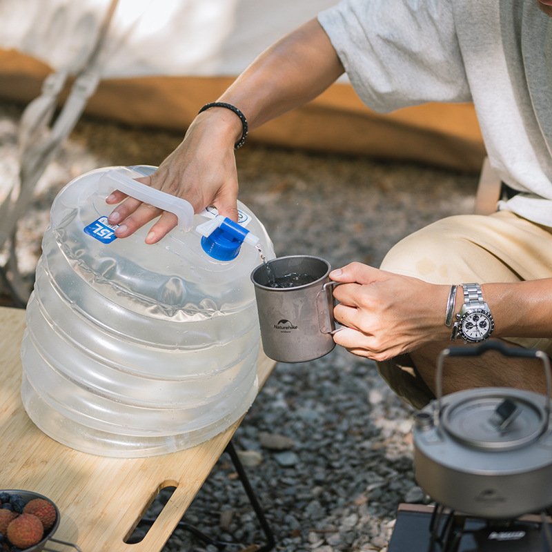 Naturehike-야외 PE 접을 수 있는 양동이,  - Water Bag Collapsible 리뷰 및 가격