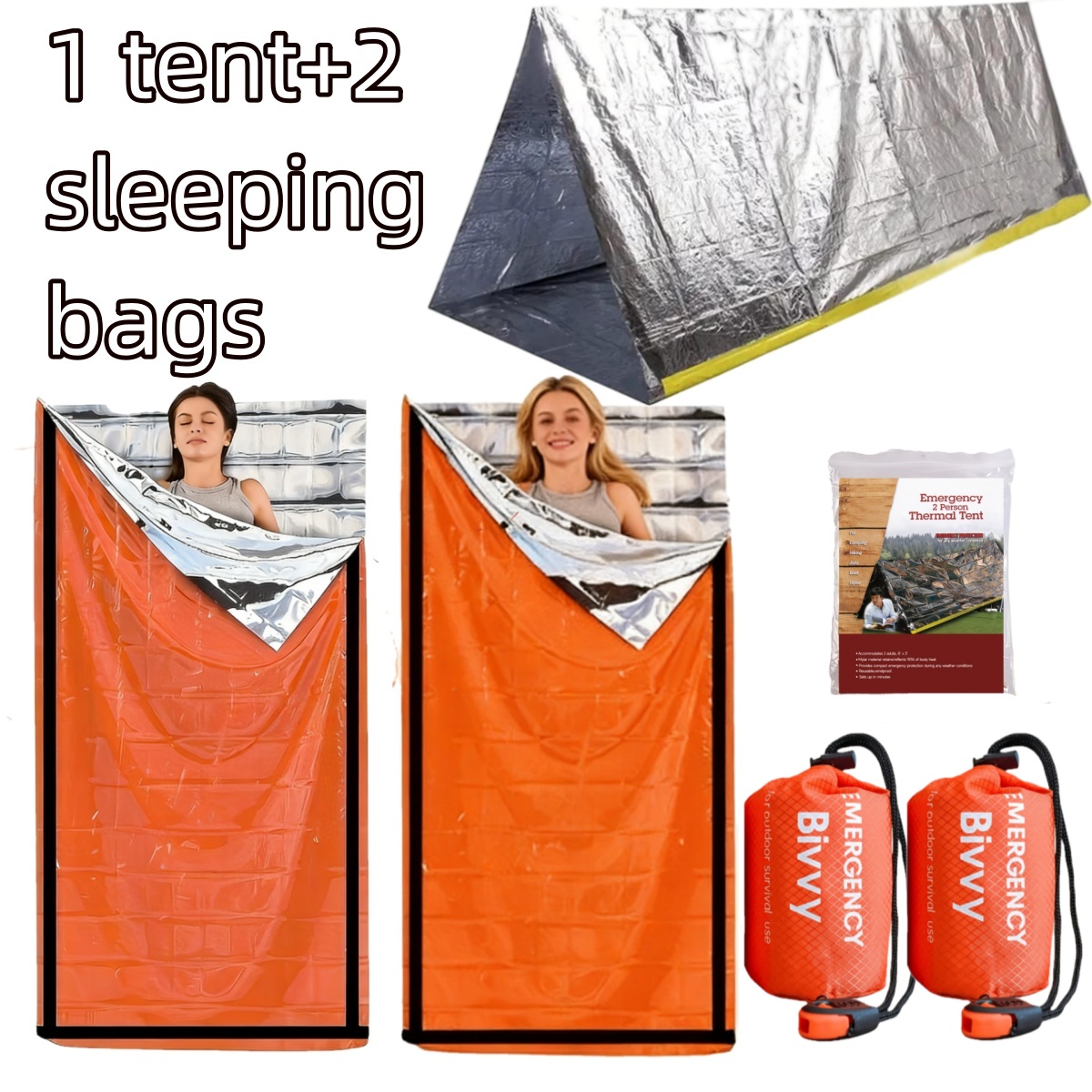 컴팩트 비상용 열차단 텐트 & 비비백 – 사막 모험 및 - Emergency Mylar Tent 리뷰 및 가격